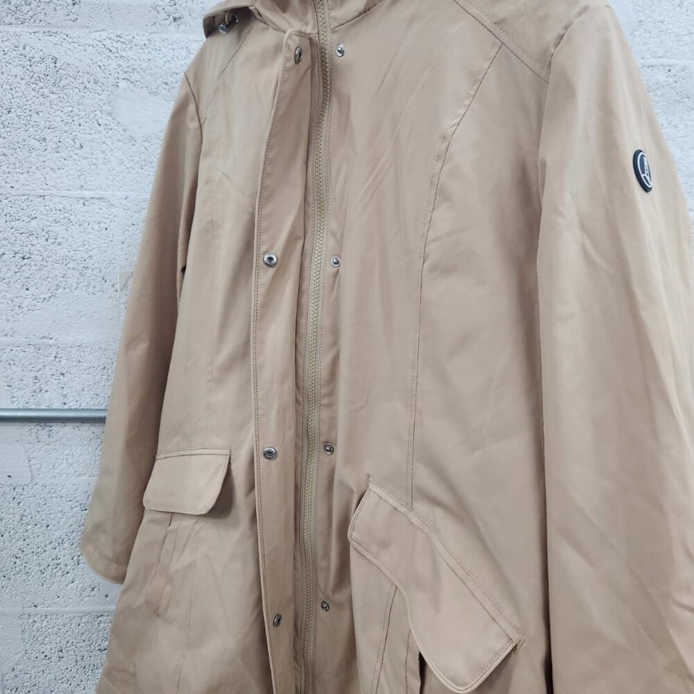 Lands' End Women's 3-in-1 Systems Jacket Tan Size XL New Without Tags - Picture 8 of 16